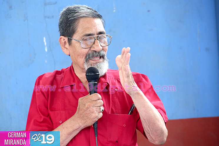 Adultos Mayores apoyan al Presidente Daniel Ortega